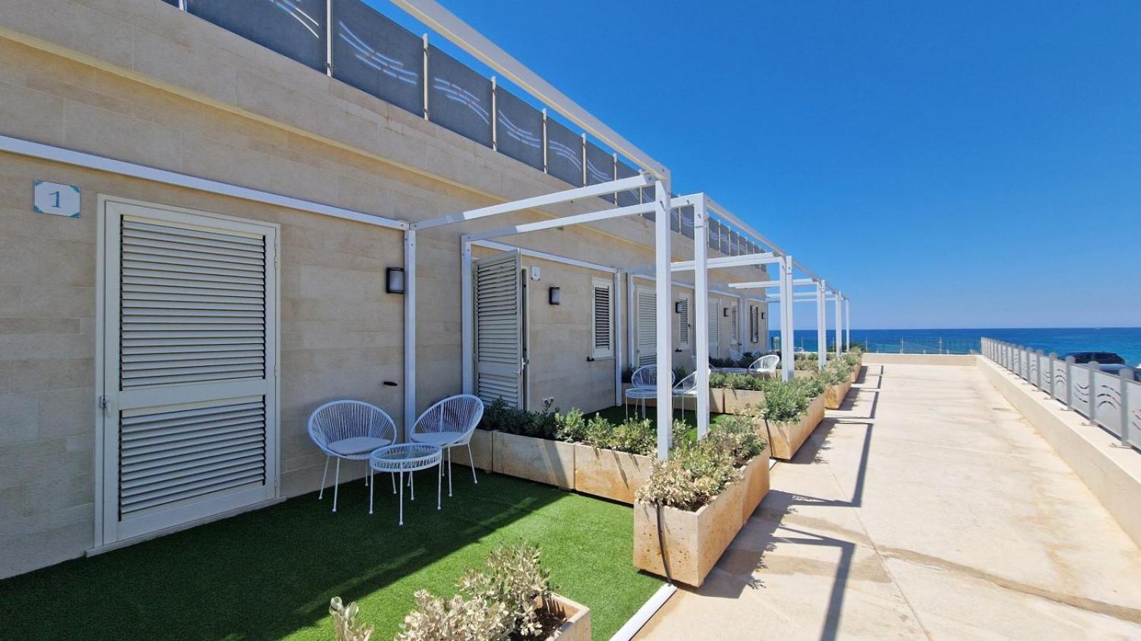 Preferisco B&B E Trattoria Sul Mare Torre Suda Buitenkant foto